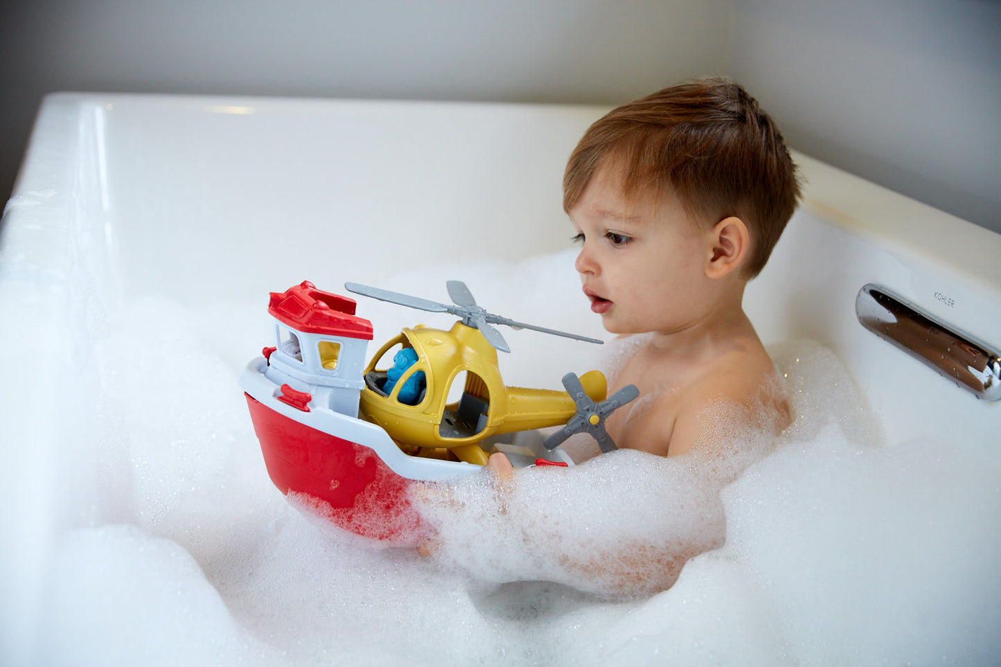 Rescue Boat & Board Book Bundle