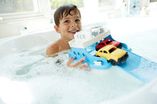 Load image into Gallery viewer, Boy in bath playing with Ferry Boat