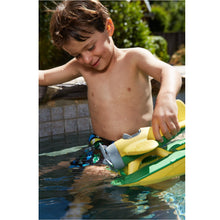 Load image into Gallery viewer, Boy in pool playing with Yellow Seaplane