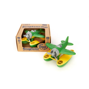 Green Seaplane in and out of package
