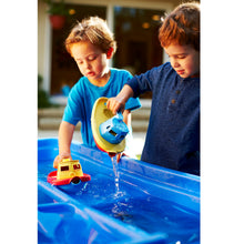Load image into Gallery viewer, Boys playing with Yellow and Blue Tog Boats in water
