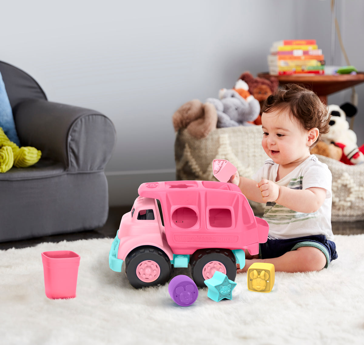 Minnie mouse shop shape sorter bus