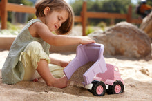 Load image into Gallery viewer, Girl playing in sand with pink and purple Dump Truck
