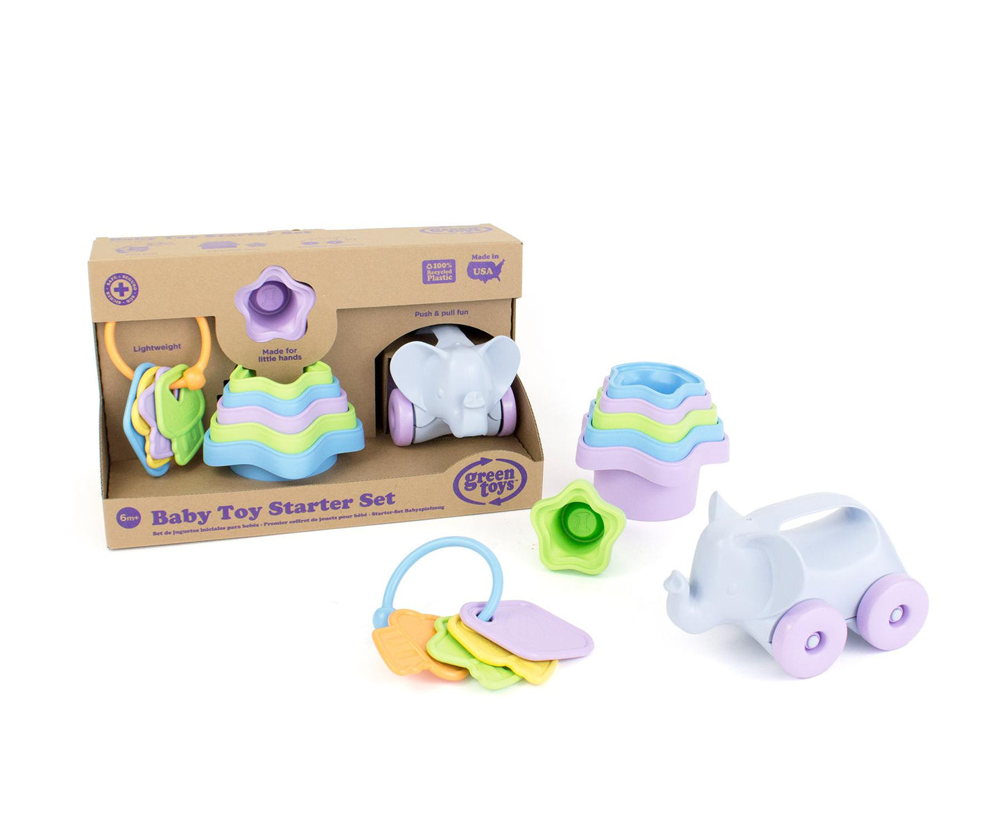 Baby Toy Starter Set with packaging