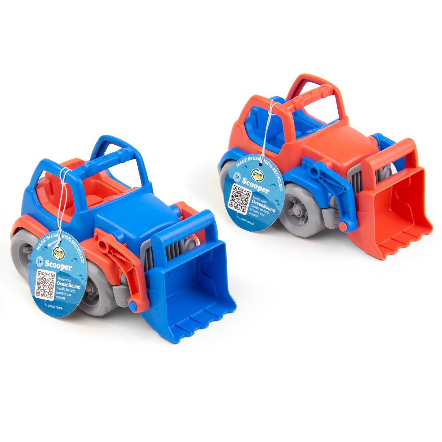 OceanBound plastic Scooper Trucks