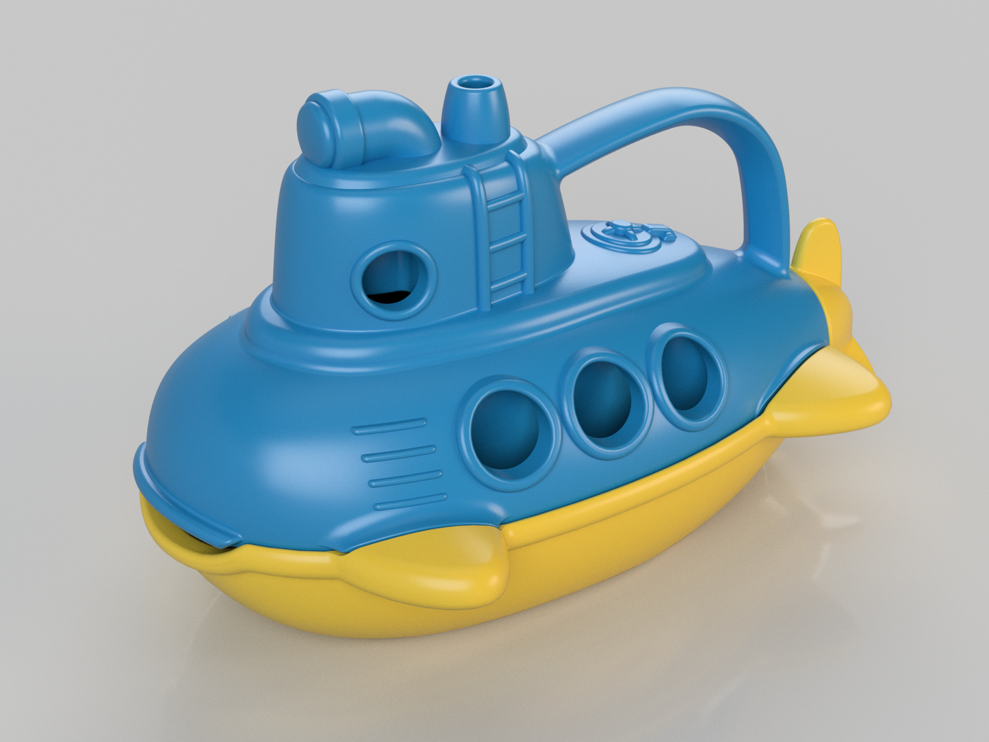 Bubbling Submarine