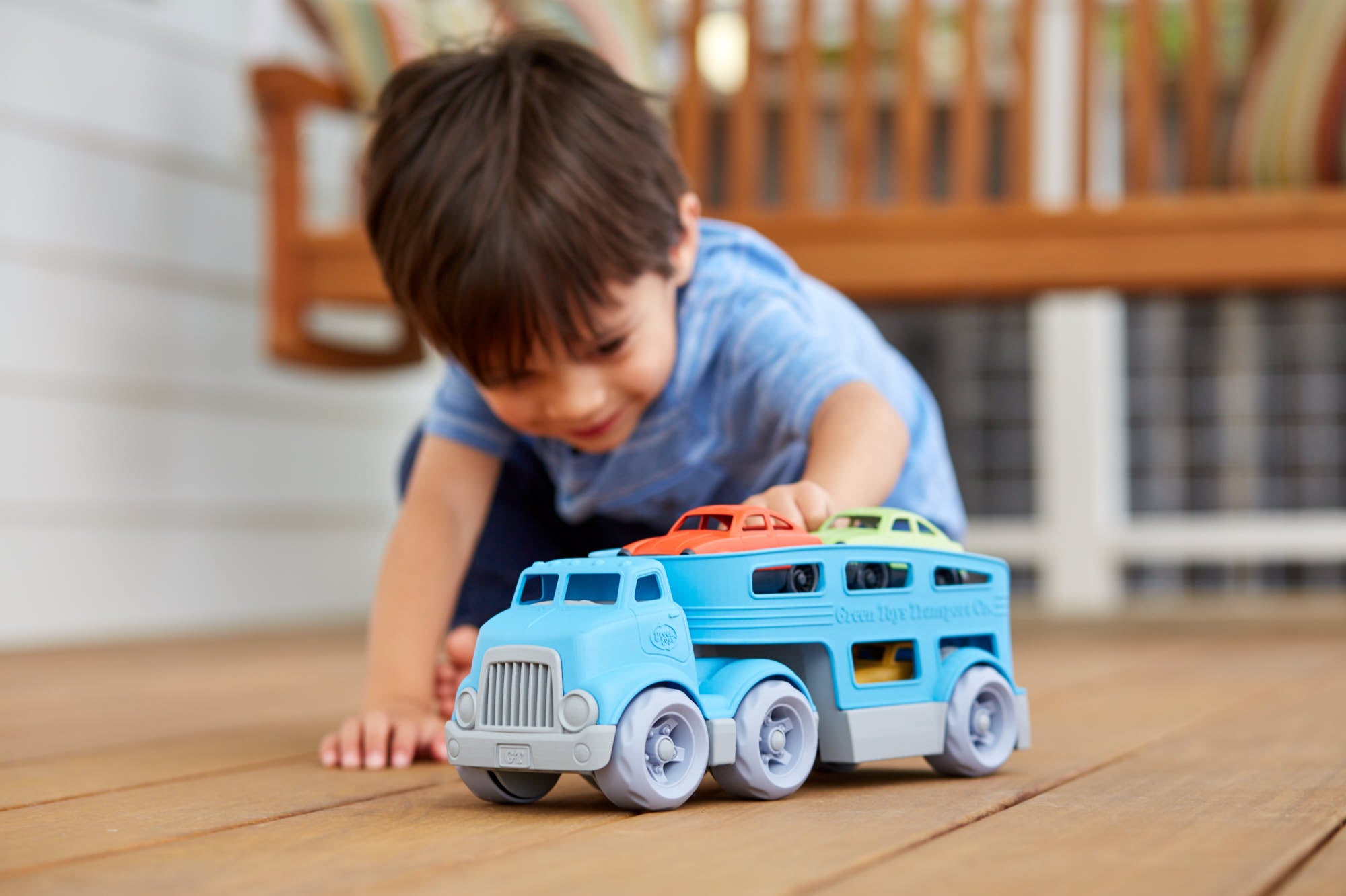 Green Toys Camion de pompier jouet Green Toys