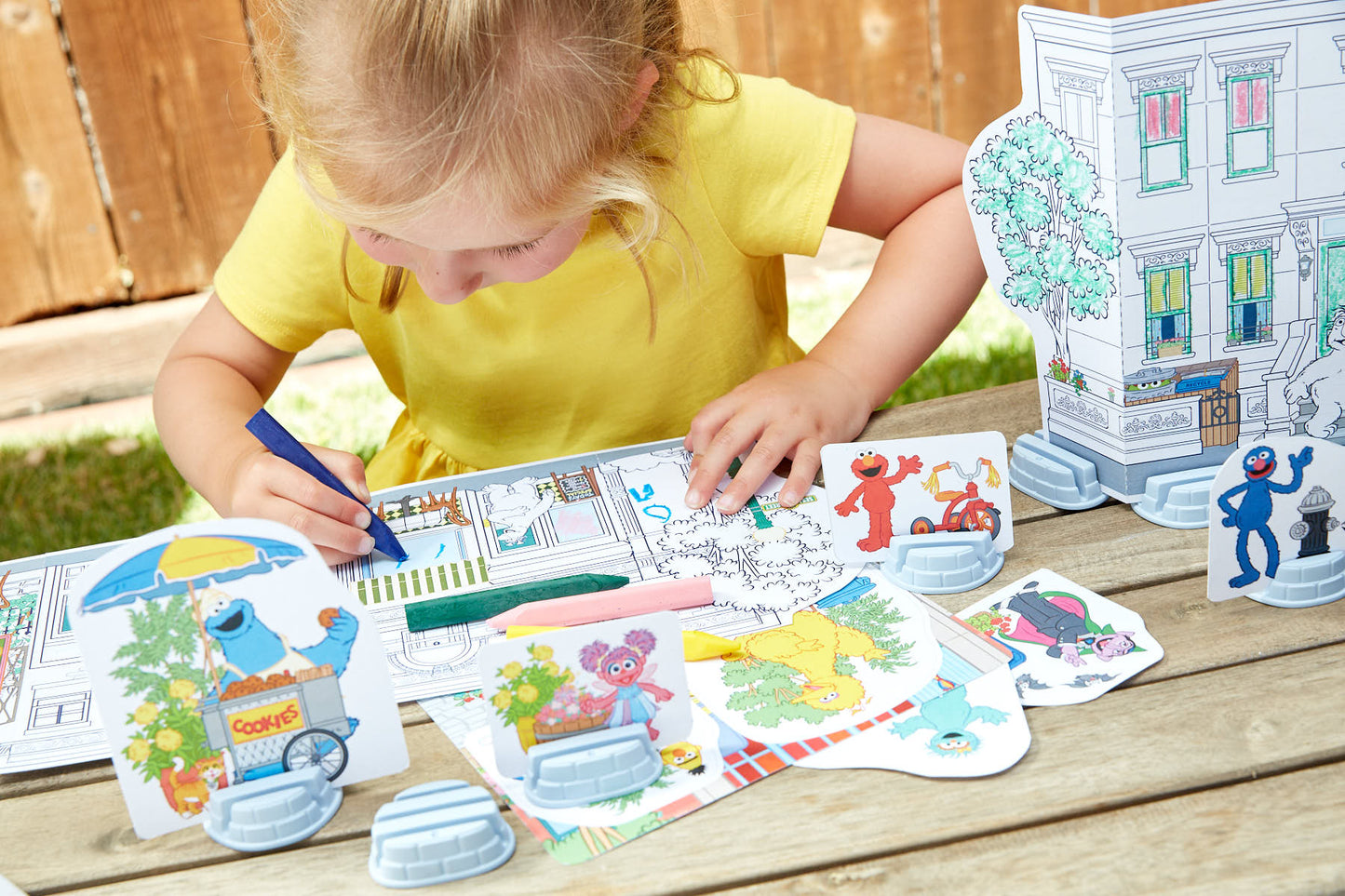 Neighborhood Maker <br> Coloring Activity Set