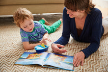 Load image into Gallery viewer, Child and caregiver reading Boats Build for Speed Storybook