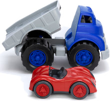 Load image into Gallery viewer, Flatbed Truck &amp; Race Car