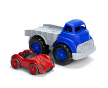 Load image into Gallery viewer, Flatbed Truck &amp; Race Car
