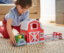 Load image into Gallery viewer, Boy playing with Farm Playset