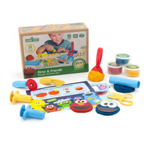 Load image into Gallery viewer, Elmo &amp; Friends Dough Activity Set in and out of packaging