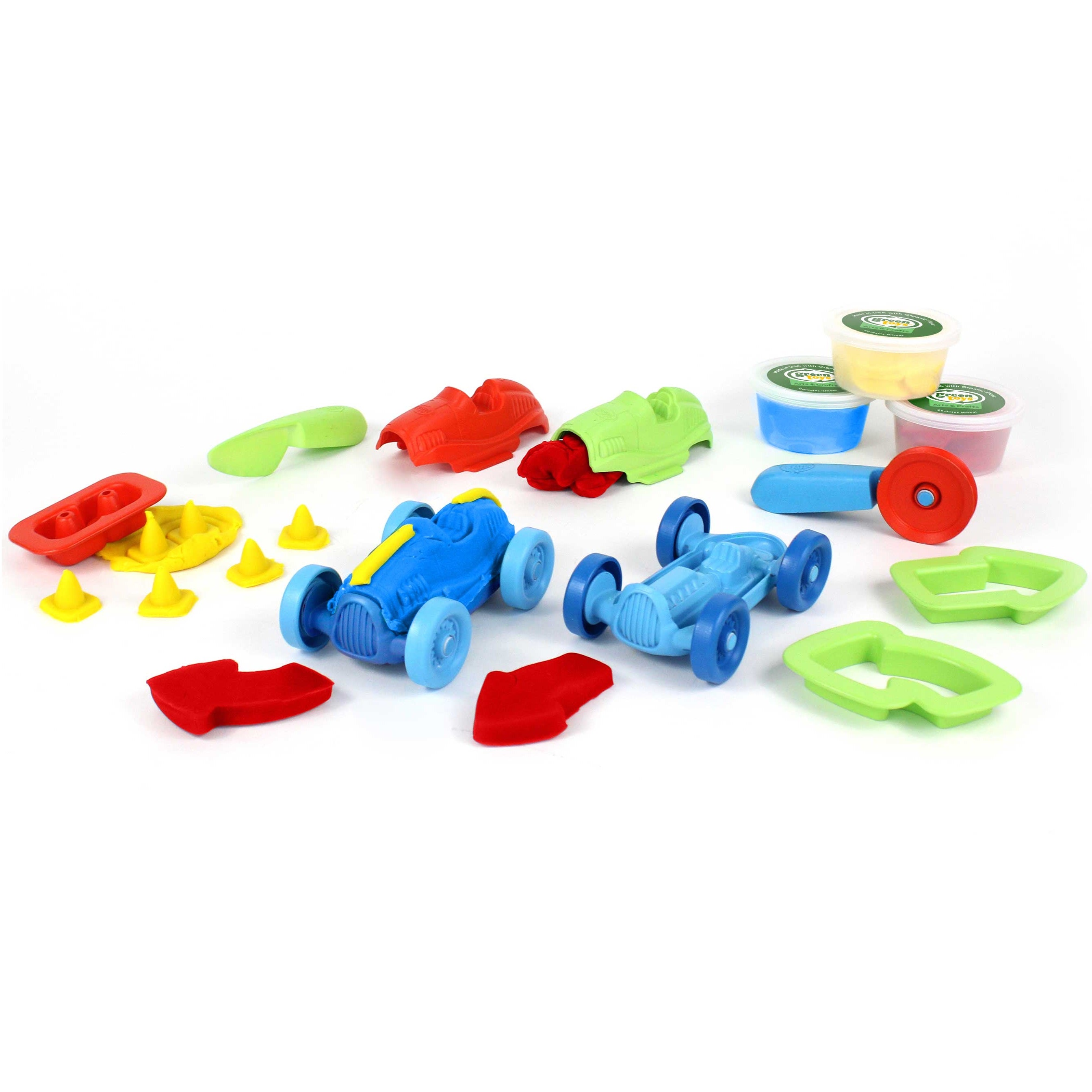 Race Car Maker Dough Set – Green Toys eCommerce