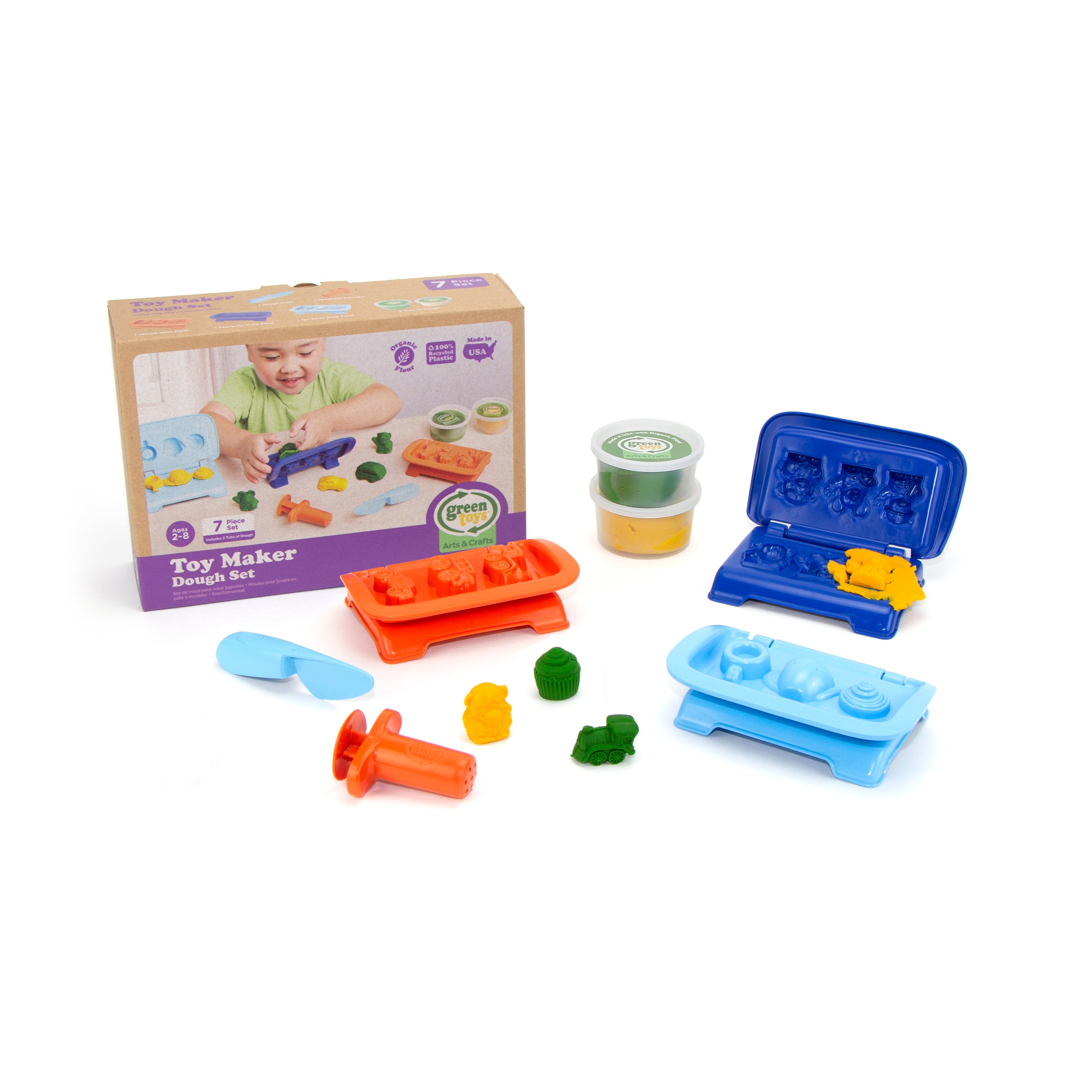 Green Toys (グリーントイズ) ティーセット 6g7v4d0 Green Toys ティーセット : おもちゃ Green Toys (グリーントイズ