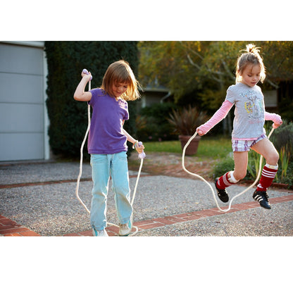 Two girls jumping rope with Jump Ropes
