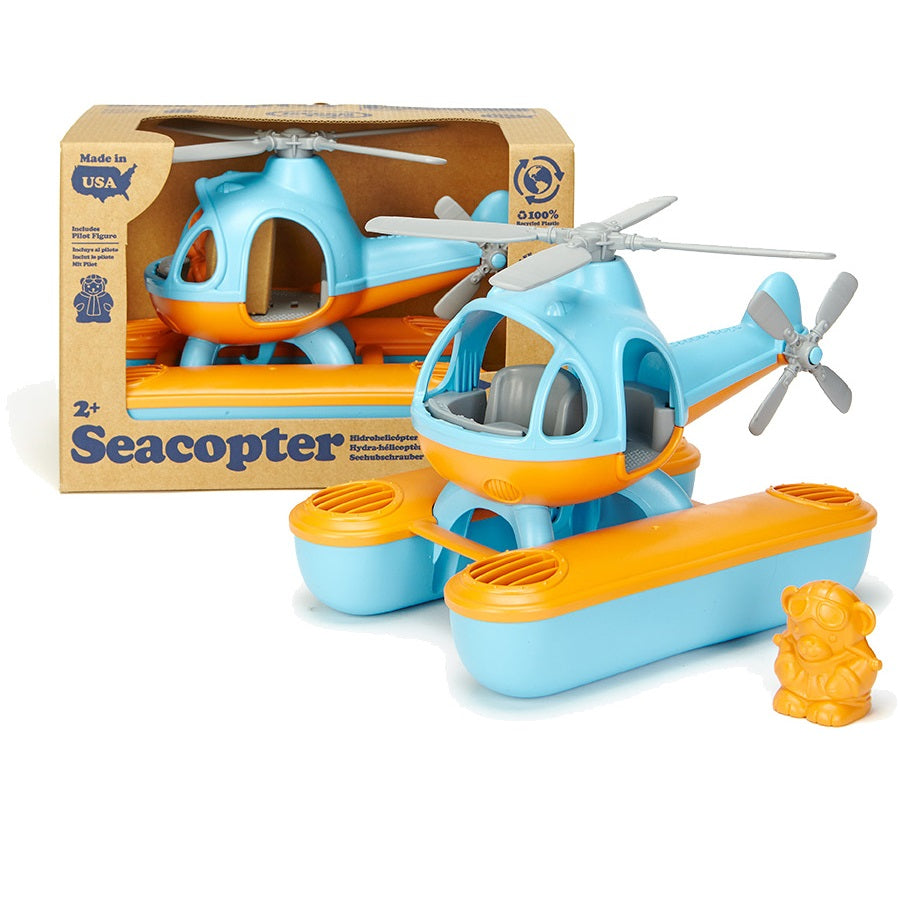 Blue Top Seacopter in and out of package
