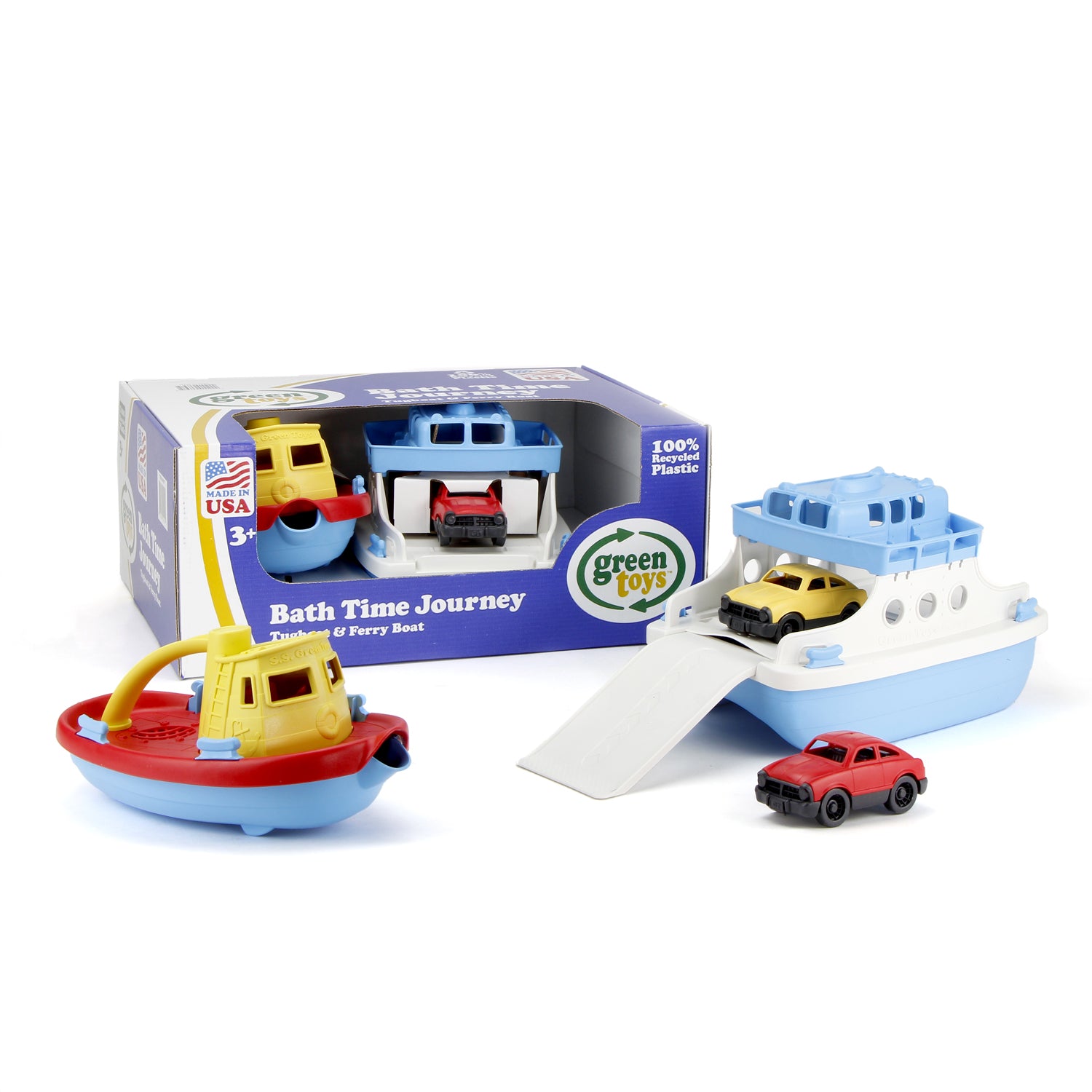Bath Time Journey in and out of box