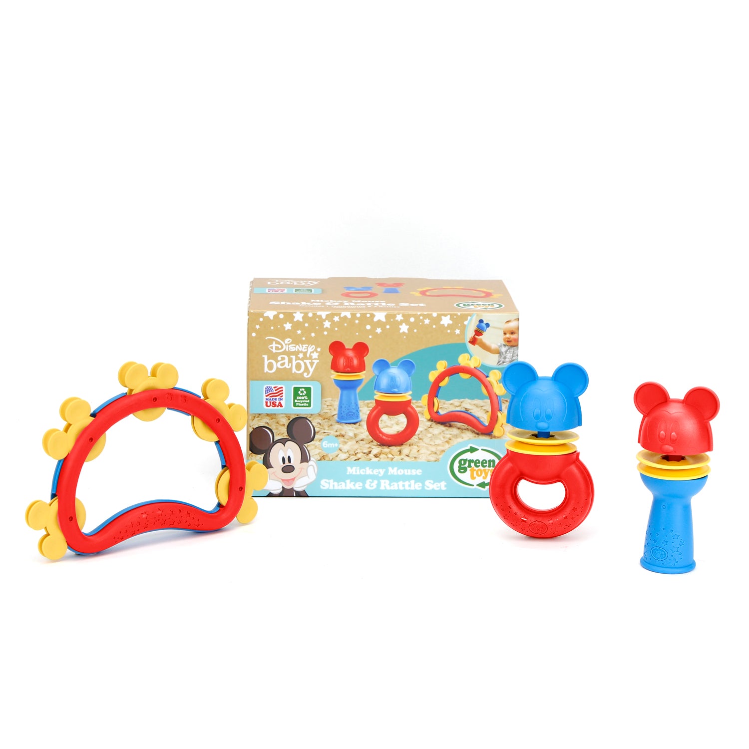 Mickey Mouse Shake & Rattle Set – Green Toys eCommerce