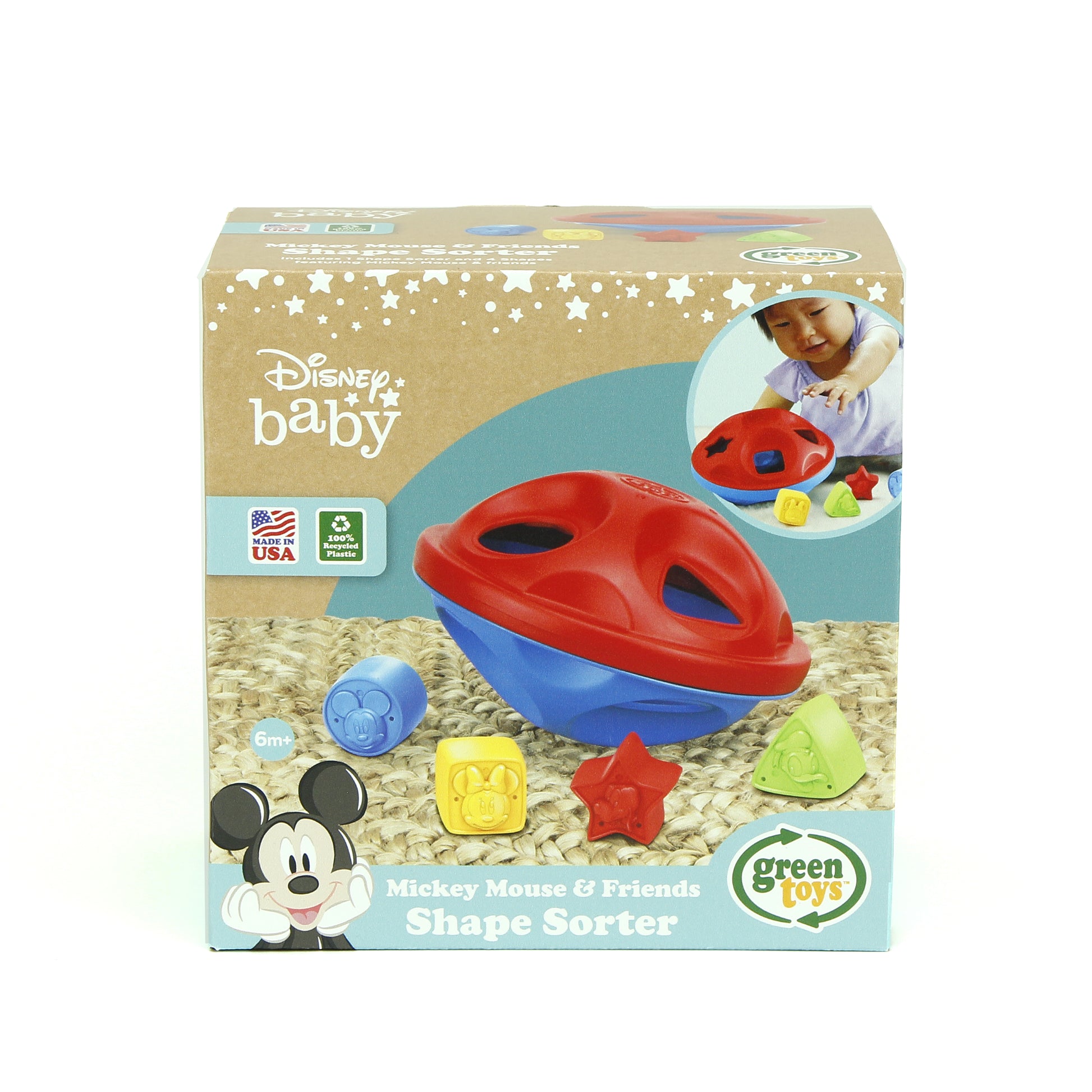 Packaged Mickey Mouse & Friends Shape Sorter