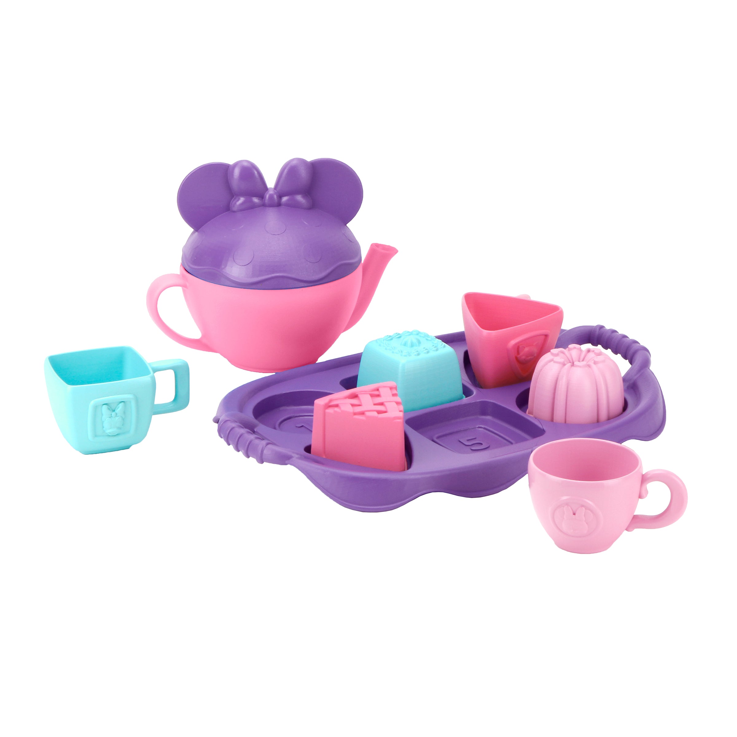 Minnie mouse tea cart outlet set