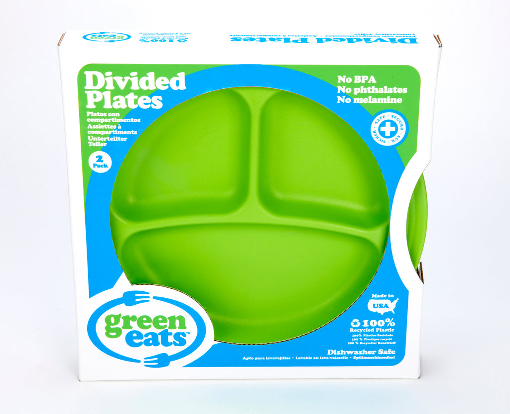Green Eats Divided Plates – Green Toys eCommerce