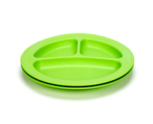 Load image into Gallery viewer, Green Eats Divided Plates Green