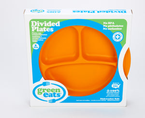 Green Eats Divided Plates Orange
