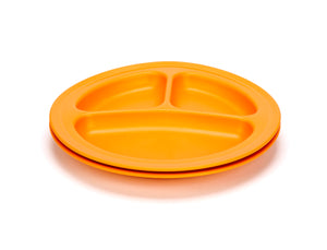 Green Eats Divided Plates Orange