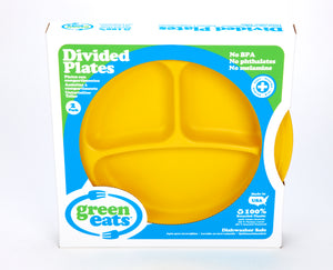 Green Eats Divided Plates Yellow