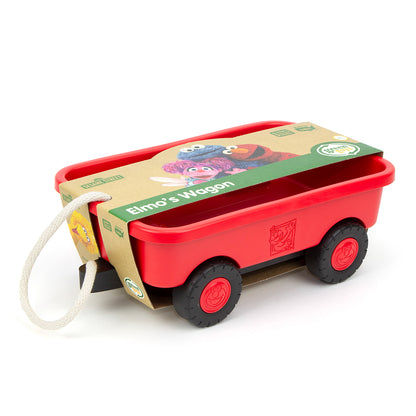 Elmo's Wagon with packaging