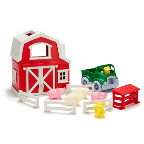 Green farm deals toys