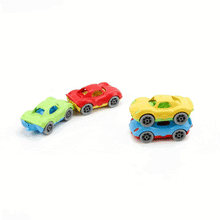Load image into Gallery viewer, Green Toys Stack &amp; Link Racers