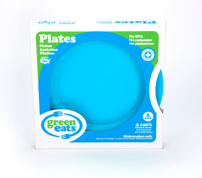 Green Eats Plates Blue