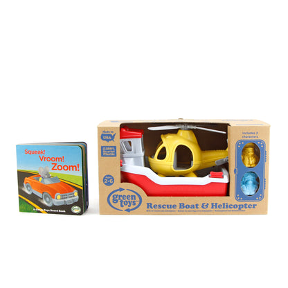 Rescue Boat & Board Book Bundle