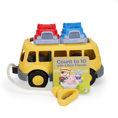 School Bus Wagon Gift Set