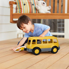 Load image into Gallery viewer, Boy playing with School Bus Wagon