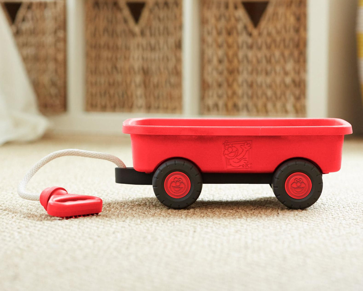 Elmo's Wagon side view