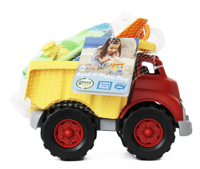 Sand & Water Play Dump Truck & Boat Set