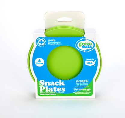 Green Eats Snack Plates Green