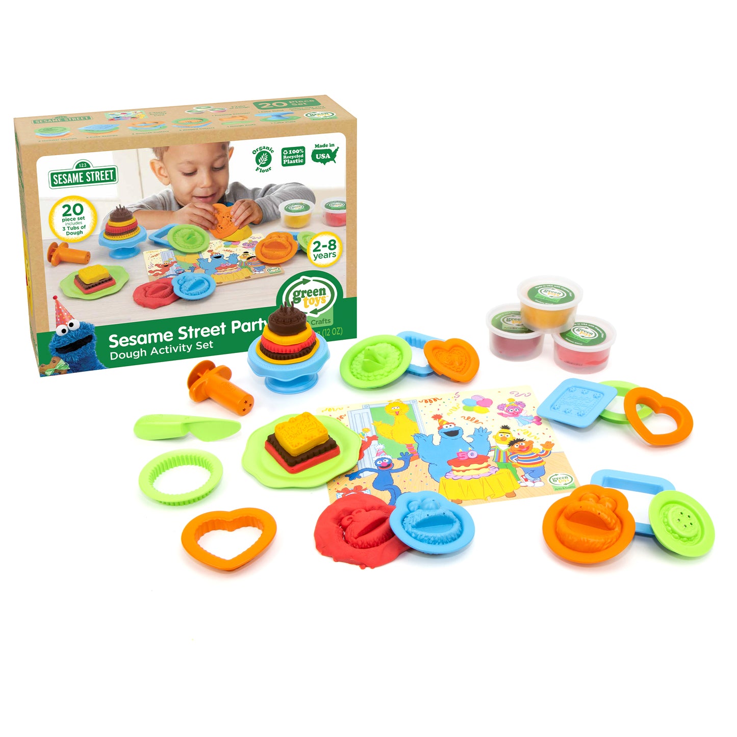 Sesame Street Party <br> Dough Activity Set
