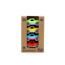 Load image into Gallery viewer, Green Toys Stack &amp; Link Racers