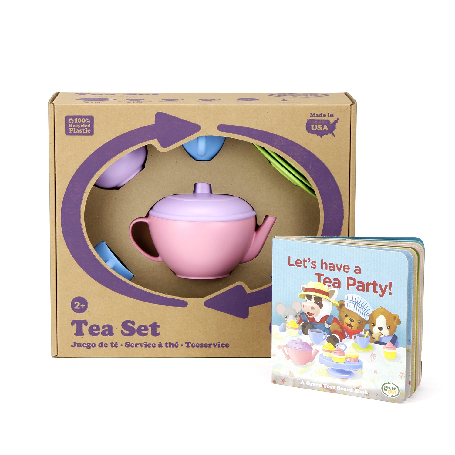 Let's Have a Tea Party! Board Book with Tea Set