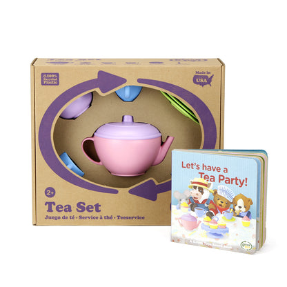 Let's Have a Tea Party! Board Book with Tea Set