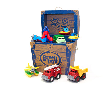 Open Toy Chest with toys