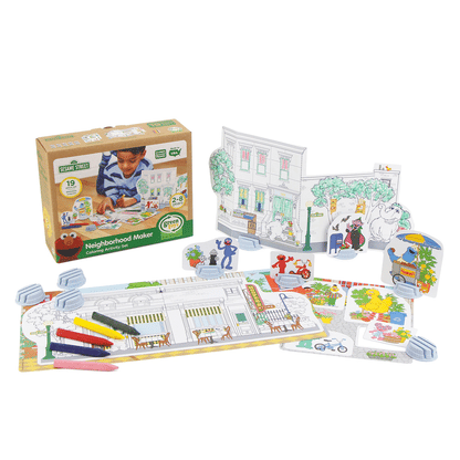 Neighborhood Maker <br> Coloring Activity Set