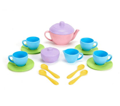 Tea Set and Pink Dump Truck
