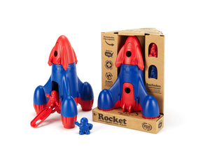 Red Top Rocket in and out of package